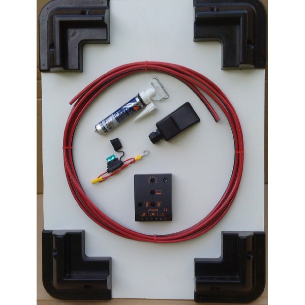 Montage set inclusief laadregelaar te combineren tot 100Watt